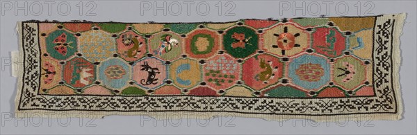 Trouser Band, China, Qing dynasty (1644-1911), 1875/1900.