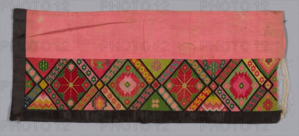 Trouser Band, China, Qing dynasty (1644-1911), 1875/1900.