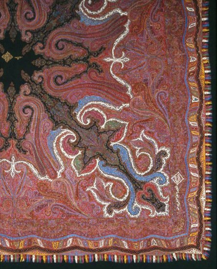 Square Shawl, India, 1867/77.