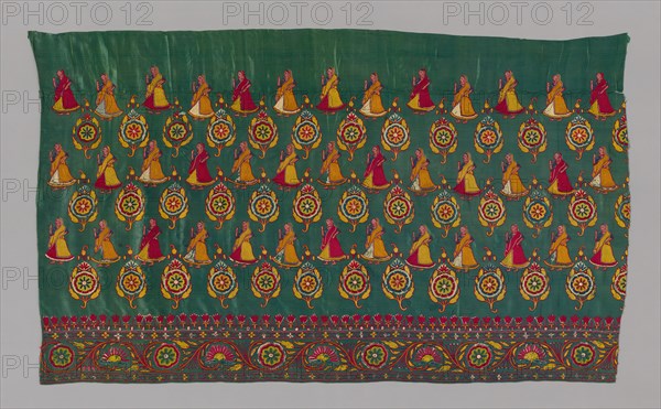 Part of a Skirt, India, Late 19th century.