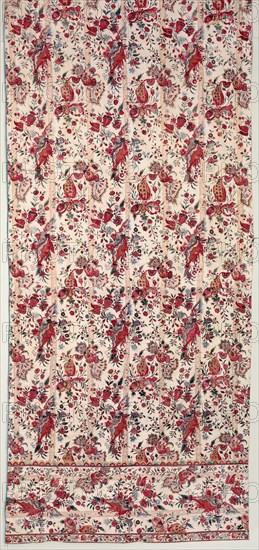 Chintz Curtain, India, First quarter 18th century.