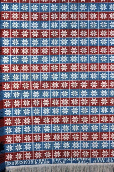 Coverlet, Pennsylvania, 1838.