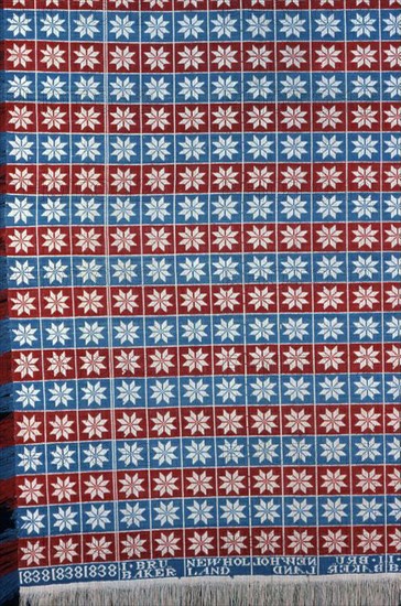 Coverlet, Pennsylvania, 1838.