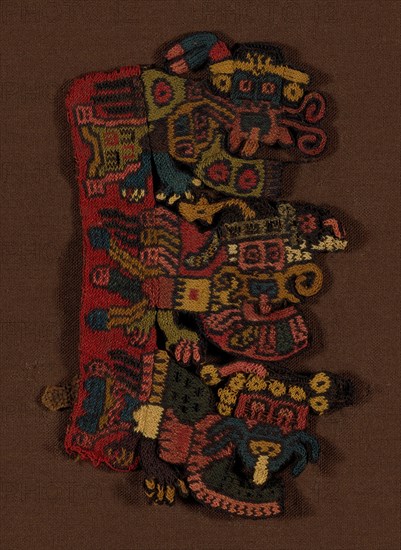 Fragment (Border), Peru, 100 B.C./A.D. 200.