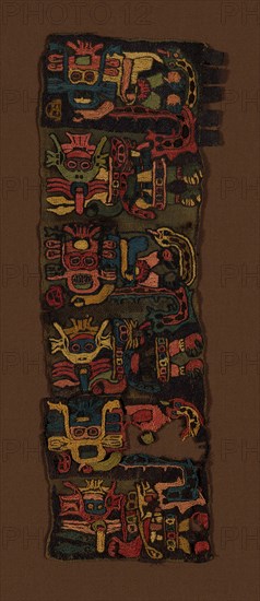 Border Fragments, Peru, 100 B.C./A.D. 200.