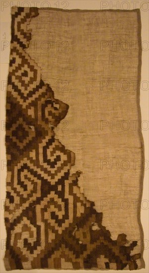 Fragment, Peru, A.D. 1000/1476. Ica Valley, Callango.