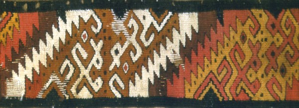 Band Fragment, Peru, A.D. 1000/1476.