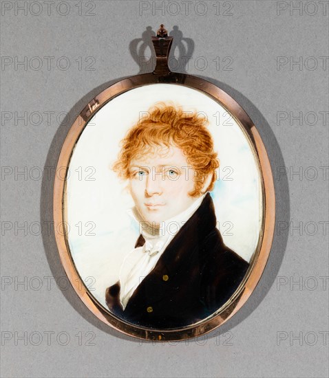 A Gentleman, c. 1810/20. Attributed to Benjamin Trott.