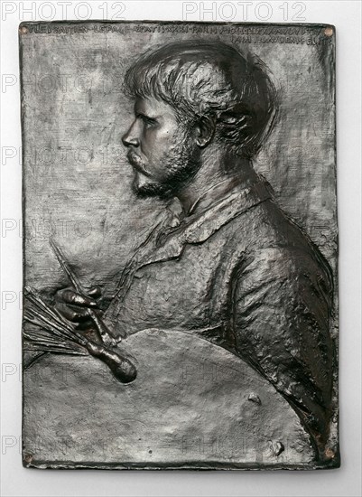 Jules Bastien-Lepage, Modeled 1880, cast in copper and bronze 1881.