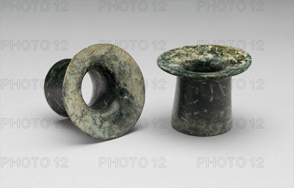 Pair of Ear Spools, A.D. 250/900.