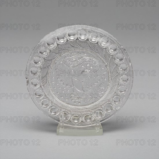 Cup plate, 1830/35.