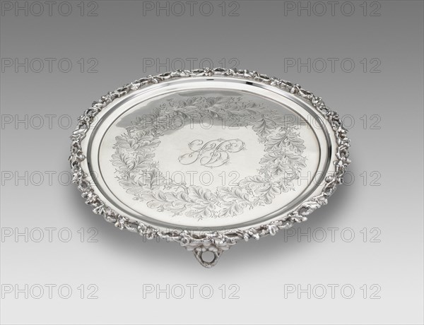 Salver, c. 1850.