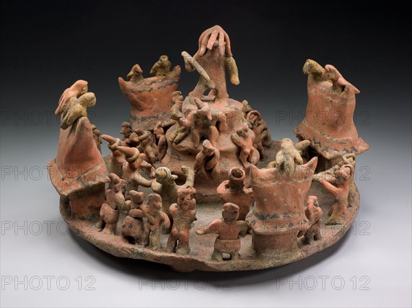 Model Depicting a Ritual Center, A.D. 100/800.