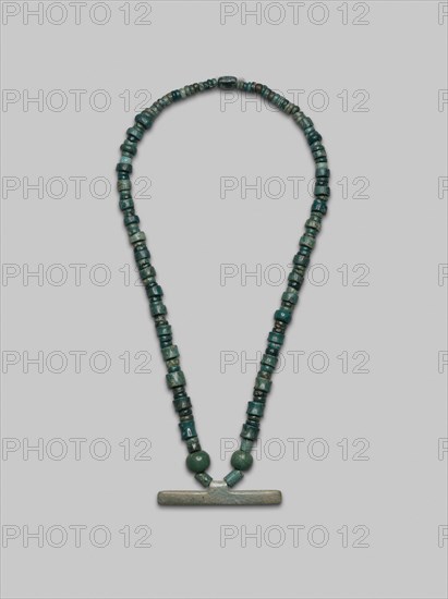 Beaded Necklace with Bar Pendant, A.D. 300/700.