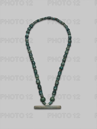 Beaded Necklace with Bar Pendant, A.D. 300/700.