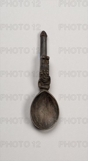 Spoon with Reclining Figure on Handle, A.D. 1450/1532.