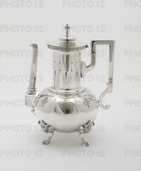 Coffee Pot, part of Tea and Coffee Service, 1878.