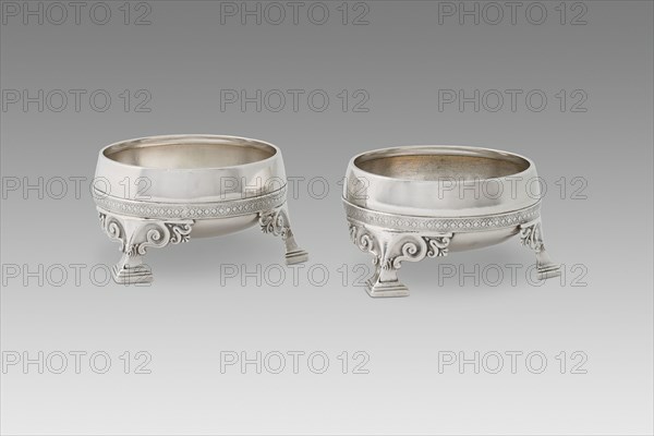 Pair of Salt Dishes, c. 1867/68.