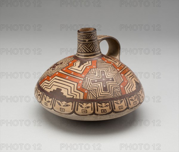 Vessel with Geometric Motifs, A.D. 600/1000.