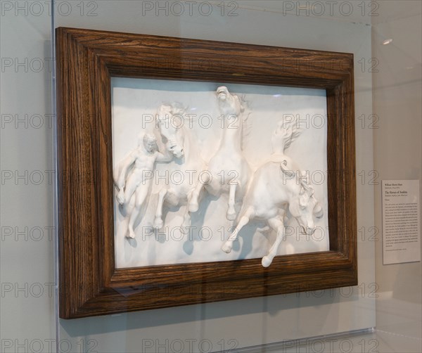 The Horses of Anahita, Modeled 1848/50, cast 1882/1910.