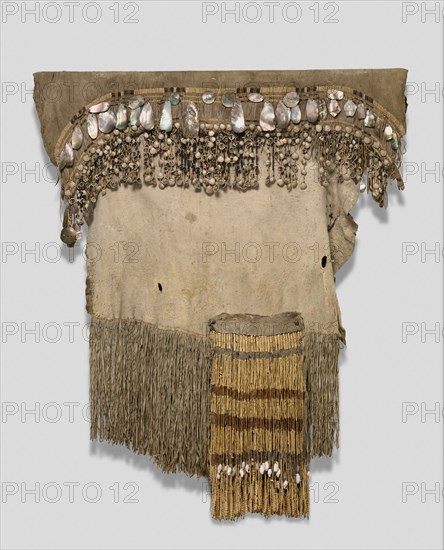 Dance Skirt and Apron, 1850/60. Yurok or Hupa, Northern California coast, United States.