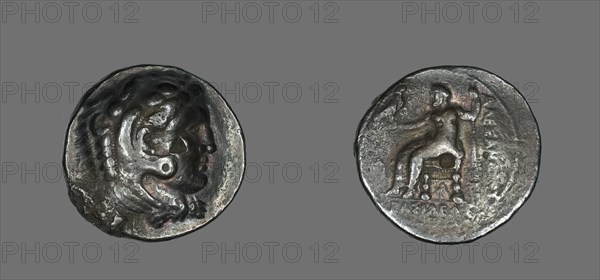 Tetradrachm (Coin) Portraying Alexander the Great, 356-323 BCE.