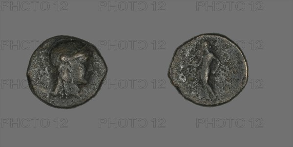 Coin Depicting the Goddess Athena, 246-225 BCE.