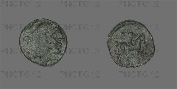 Coin Depicting the Hero Herakles, 277-239 BCE.