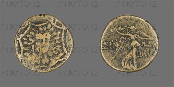 Coin Depicting a Gorgoneion, 120-63 BCE.