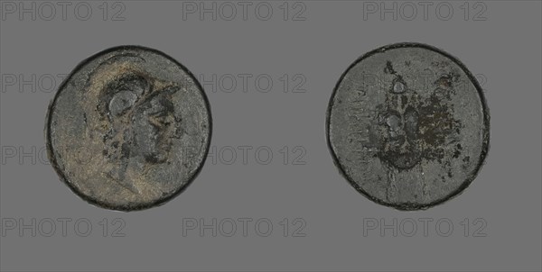 Coin Depicting the Goddess Athena, about 200-133 BCE.