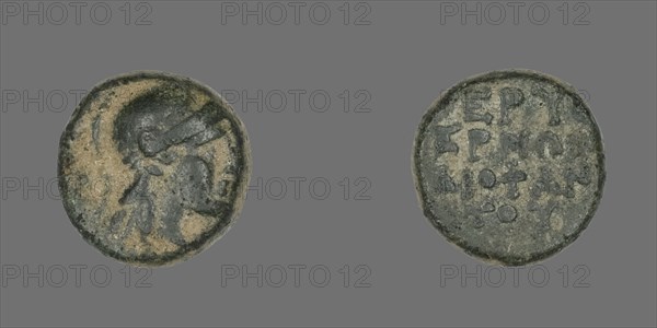 Coin Depicting the Goddess Athena, about 300-200 BCE.