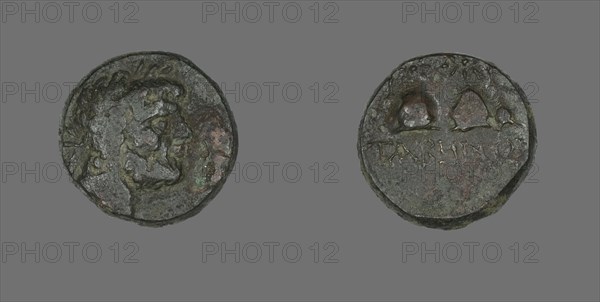 Coin Depicting the God Zeus, 1st century BCE.