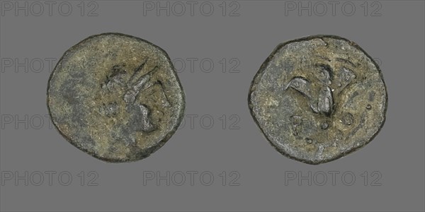 Coin Depicting the Goddess Rhodos, 333-304 BCE.