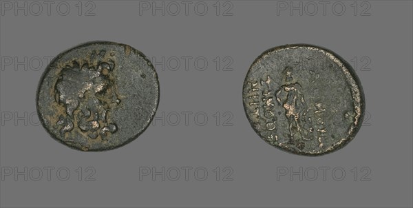 Coin Depicting the God Zeus, mid-1st century BCE.