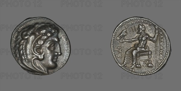 Tetradrachm (Coin) Portraying Alexander the Great, 336-323 BCE.