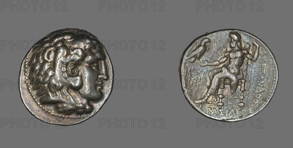 Tetradrachm (Coin) Portraying Alexander the Great, 356-323 BCE.