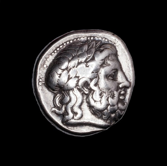 Tetradrachm (Coin) Depicting the God Zeus, 359-336 BCE.