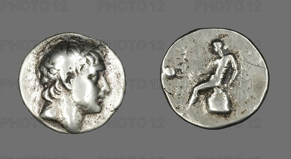 Tetradrachm (Coin) Portraying Antiochus I, II or III (?), 3rd-2nd century BCE.