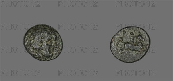 Coin Depicting Herakles, 220-178 BCE, issued by Philip V.