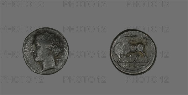 Coin Depicting the Goddess Persephone, 275-216 BCE.