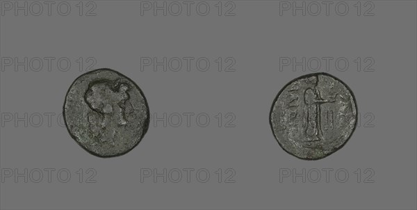 Hexas (Coin) Depicting the God Apollo, late 3rd-2nd century BCE.
