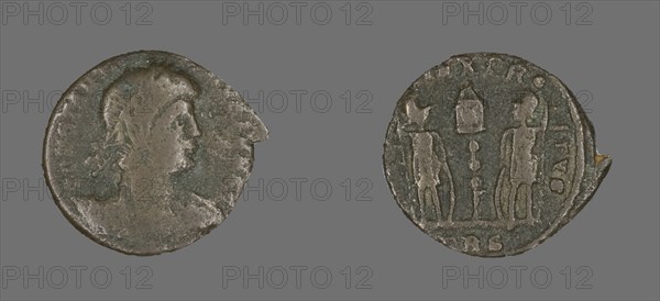 Coin Portraying Emperor Constantine II, 324-361.