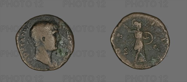 Sestertius (Coin) Portraying Emperor Hadrian, 117-138.