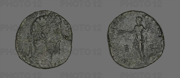 Sestertius (Coin) Portraying Marcus Aurelius or Lucius Verus, 161-180.
