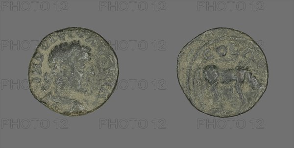 Coin Portraying Emperor Valerian (?), 253-260.