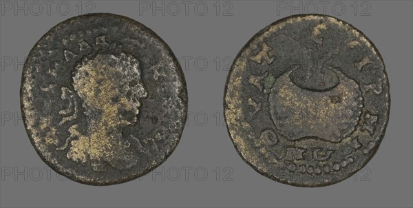 Coin Portraying Emperor Elagabalus, 218-222.