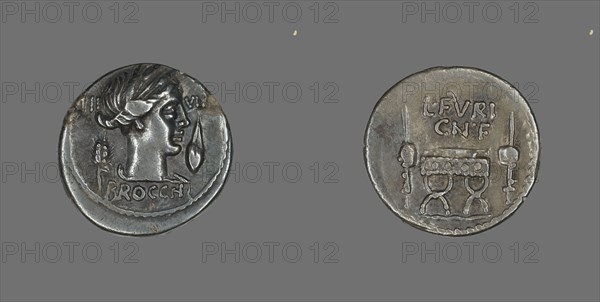 Denarius (Coin) Depicting the Goddess Ceres, about 63 BCE.