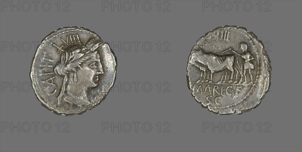 Denarius (Coin) Depicting the Goddess Ceres, 81 BCE.