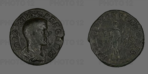 Sestertius (Coin) Portraying Emperor Maximus, 236-238.