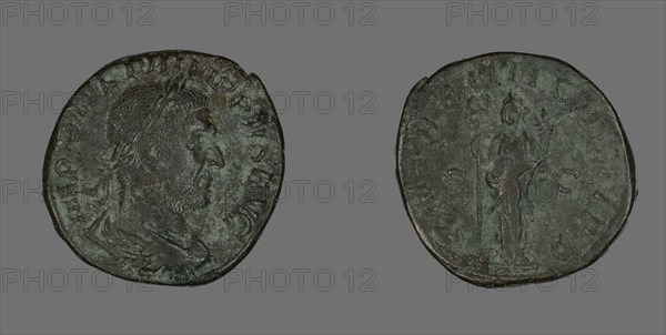 Sestertius (Coin) Portraying Philip the Arab, 247.